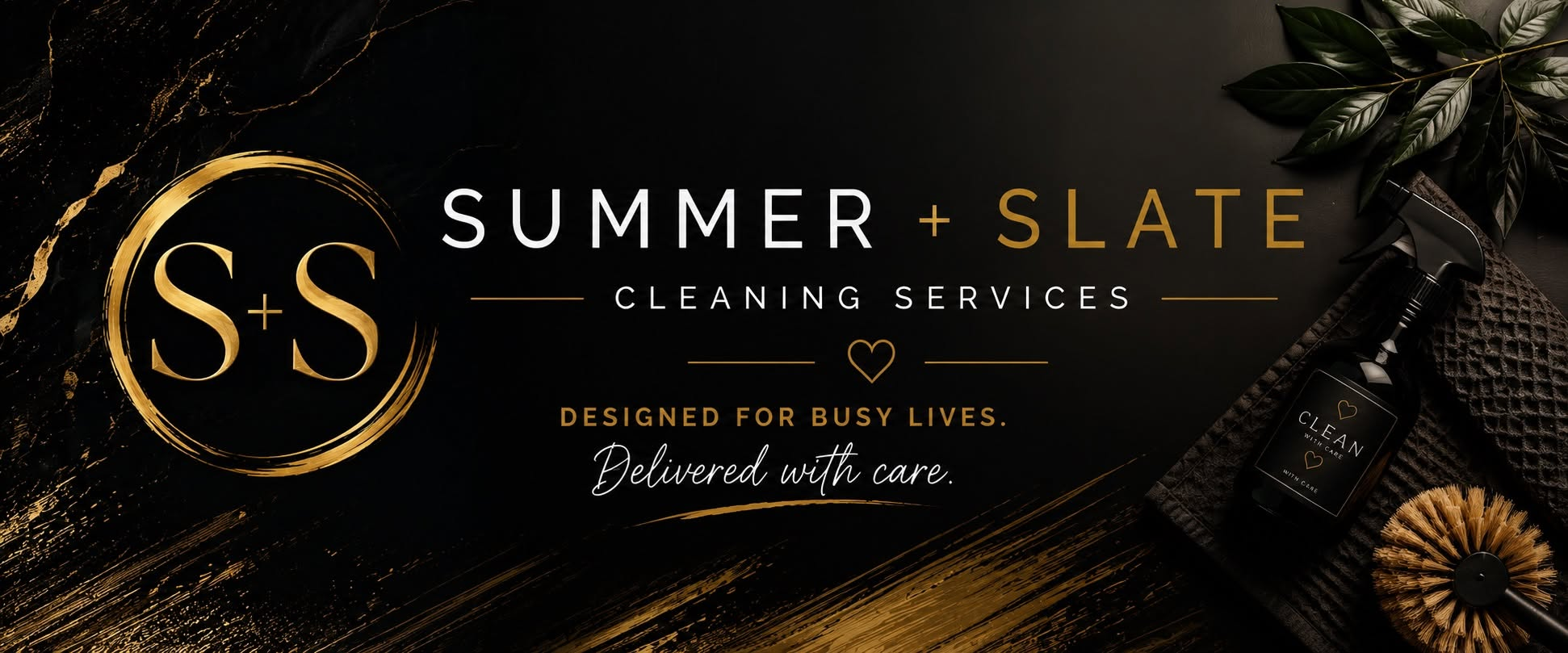 Summer + Slate Cleaning Services